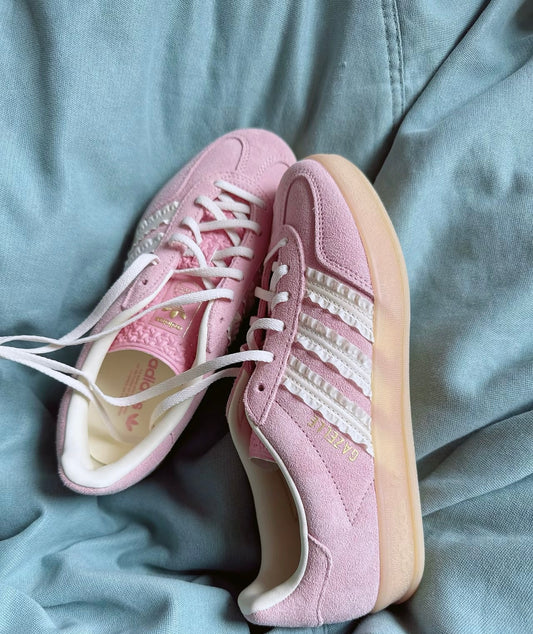 Adidas Originals Gazelle Indoor Wonder 粉色 (JS1413)