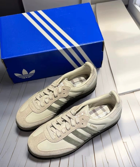 Adidas Originals Samba 抹茶灰 (JR0893)