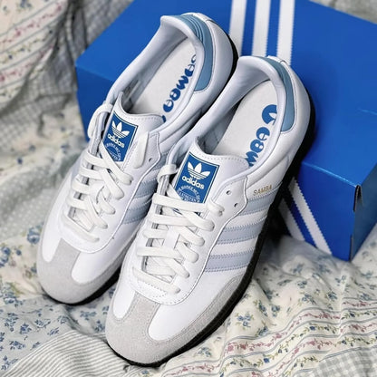 Adidas Originals Samba OG White Blue (ID2055)