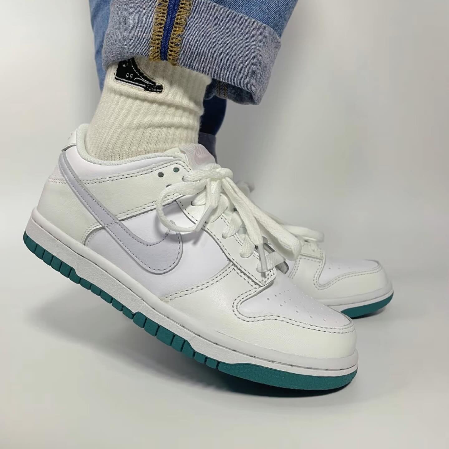 Dunk Low White Grey Teal (FD9911-101)