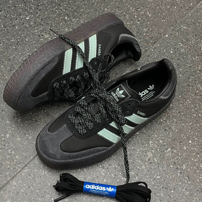 ADIDAS ORIGINALS SAMBAE 全黑厚底 (IE9110)