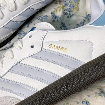 Adidas Originals Samba OG White Blue (ID2055)