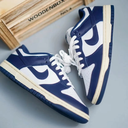 Nike Dunk Low Midnight Navy & White (DD1503-115)