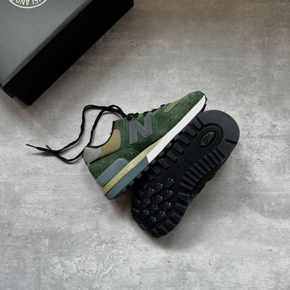 Stone Island x New Balance 574 Legacy “Dark Green”🌳 (U574LGIL)