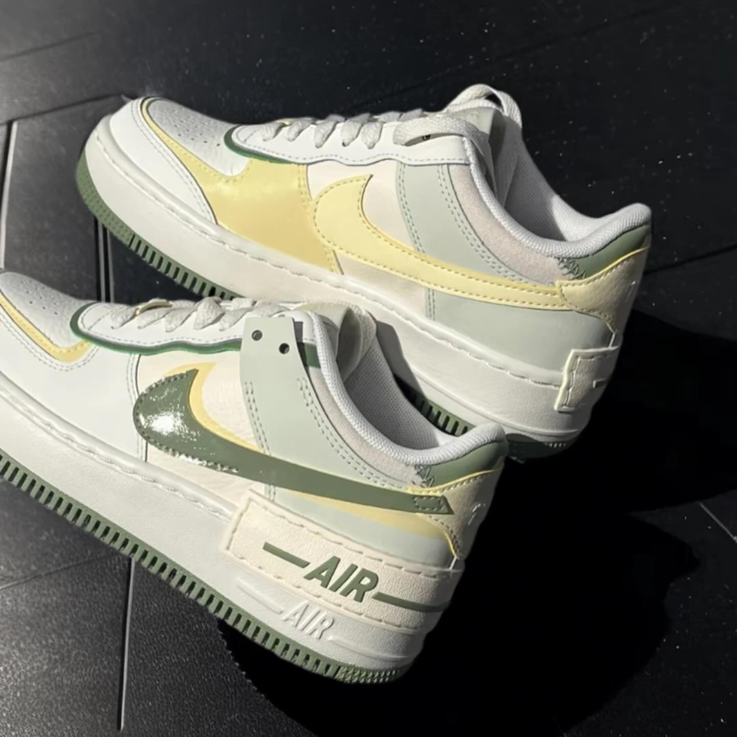 Nike Air Force 1 Low Shadow “Sail & Oil Green (FN6335-101)