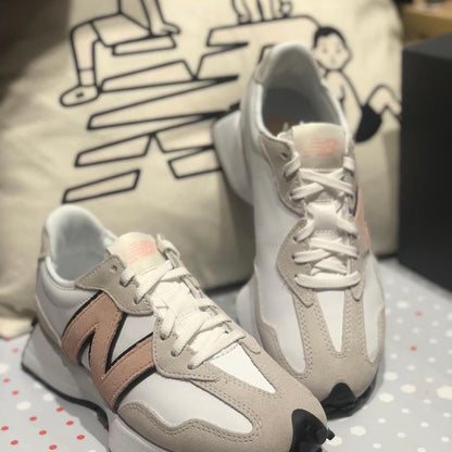 New Balance 327 White Pink Haze (WS327LR)