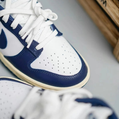 Nike Dunk Low Midnight Navy & White (DD1503-115)