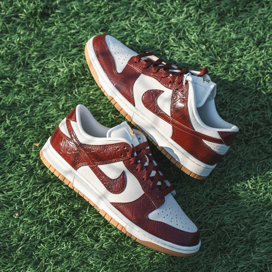 Nike Dunk Low 酒紅鱷魚皮 (FJ2260-004)