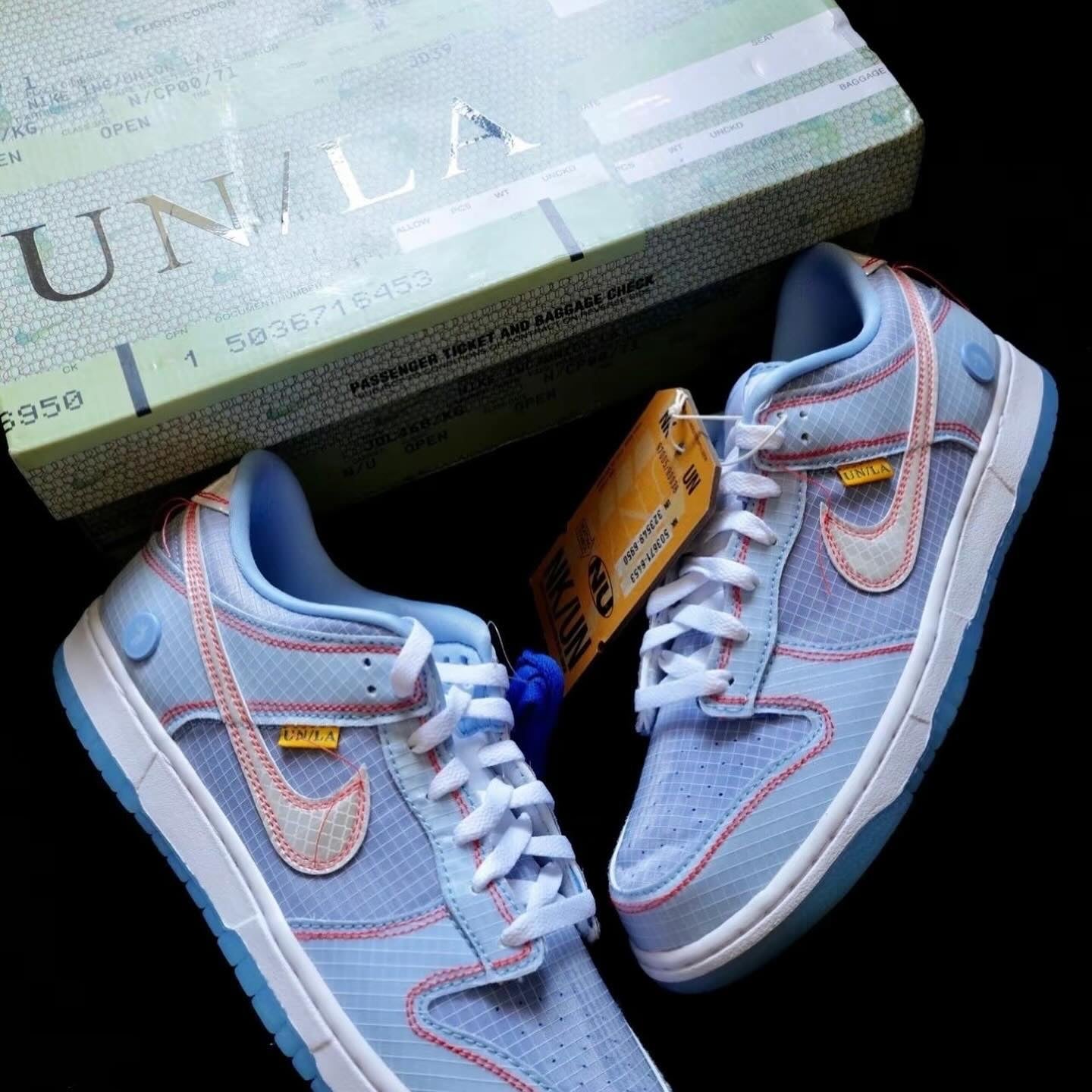 Union x Dunk Low Passport Pack - Argon (DJ9649-400)