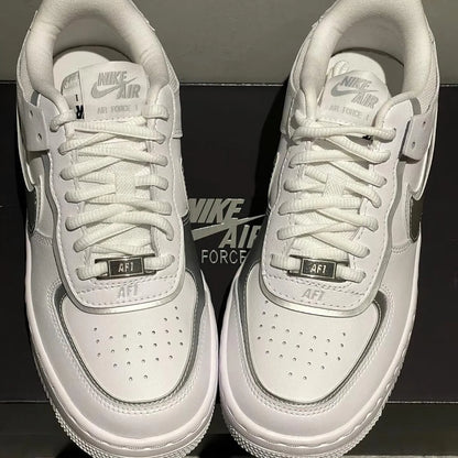 Nike Air Force Shadow White Silver 白銀 (CI0919-119)