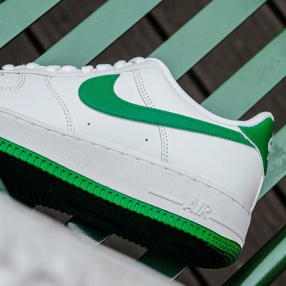 NIKE AIR FORCE 1 LOW WHITE MALACHITE GREEN (FJ4146-102)