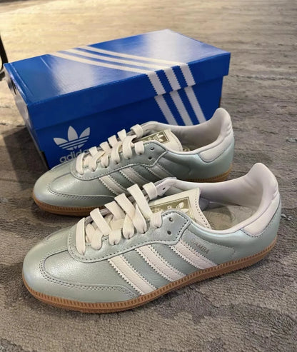 ADIADAS SAMBA 薄荷綠 (IG1965)