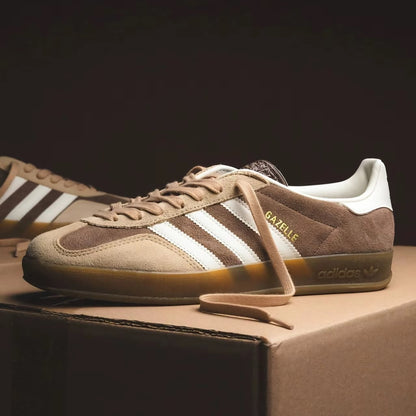 ADIDAS ORIGINALS GAZELLE INDOOR棕色 (IF9646)