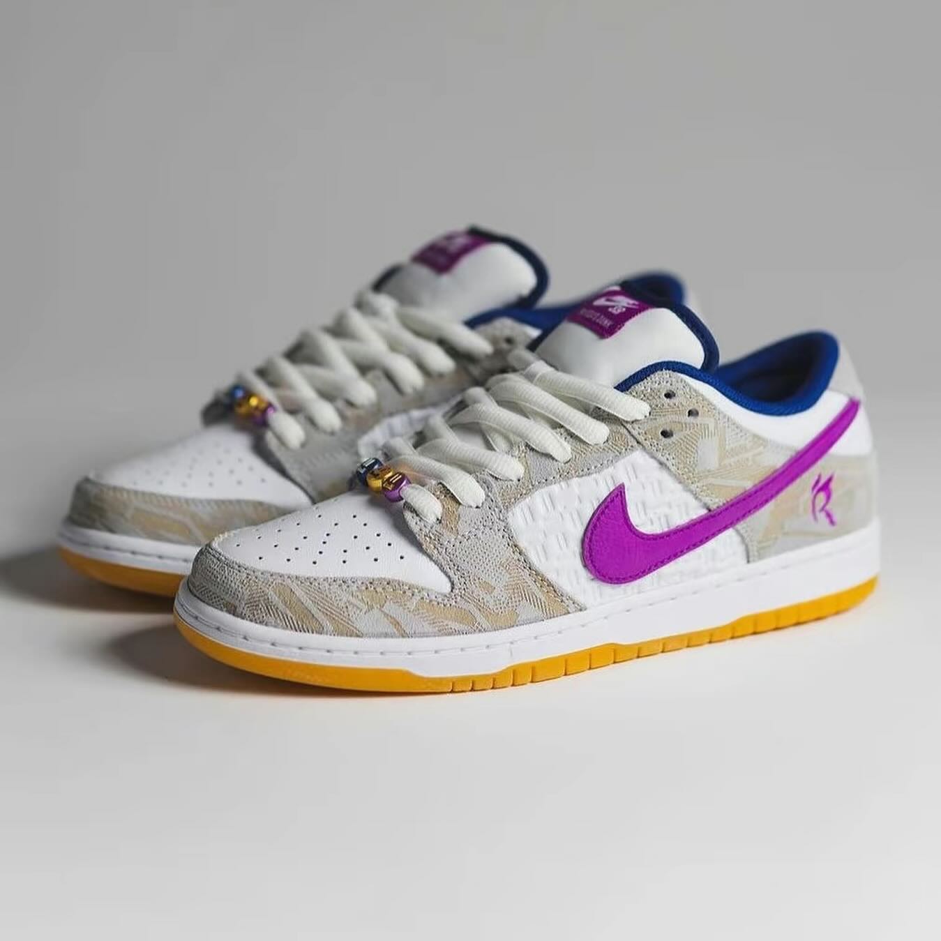 Rayssa Leal-Nike Dunk Low Pure Platinum and Vivid Purple (FZ5251-001)