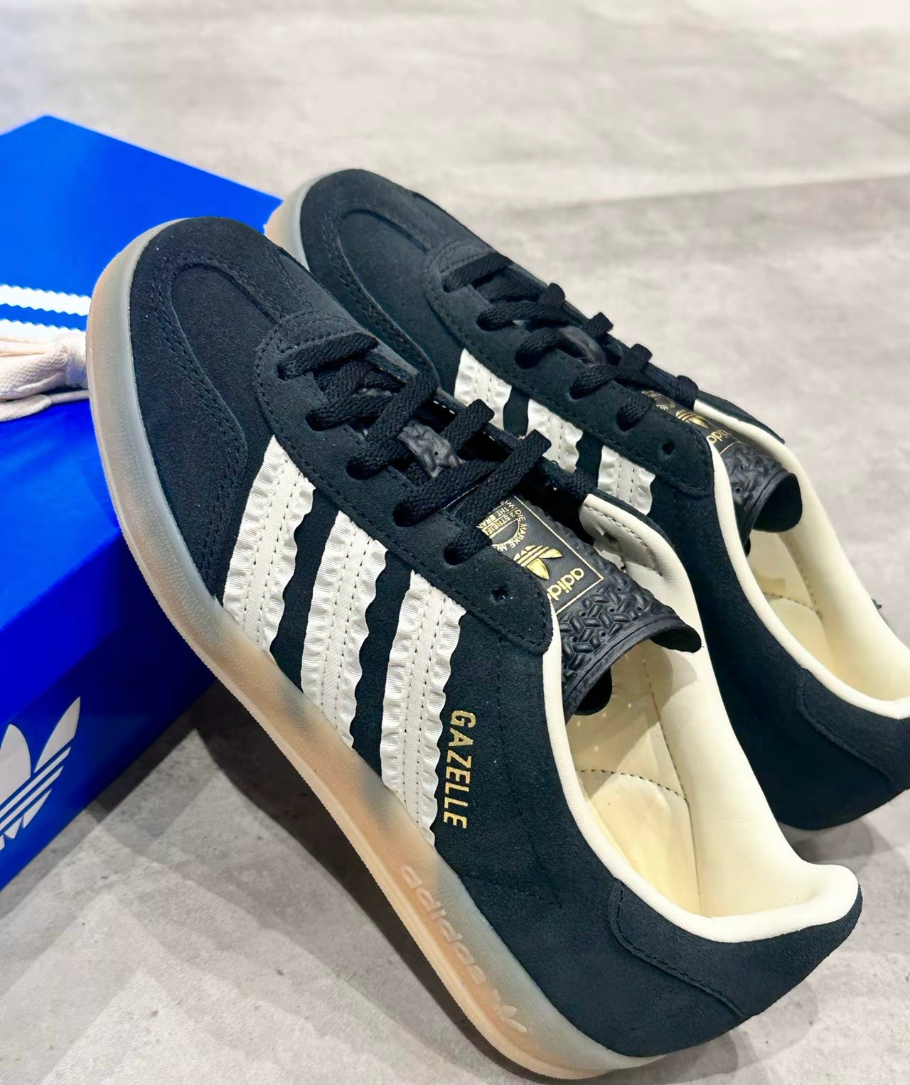 Adidas Originals Gazelle Indoor Black (JS1412)