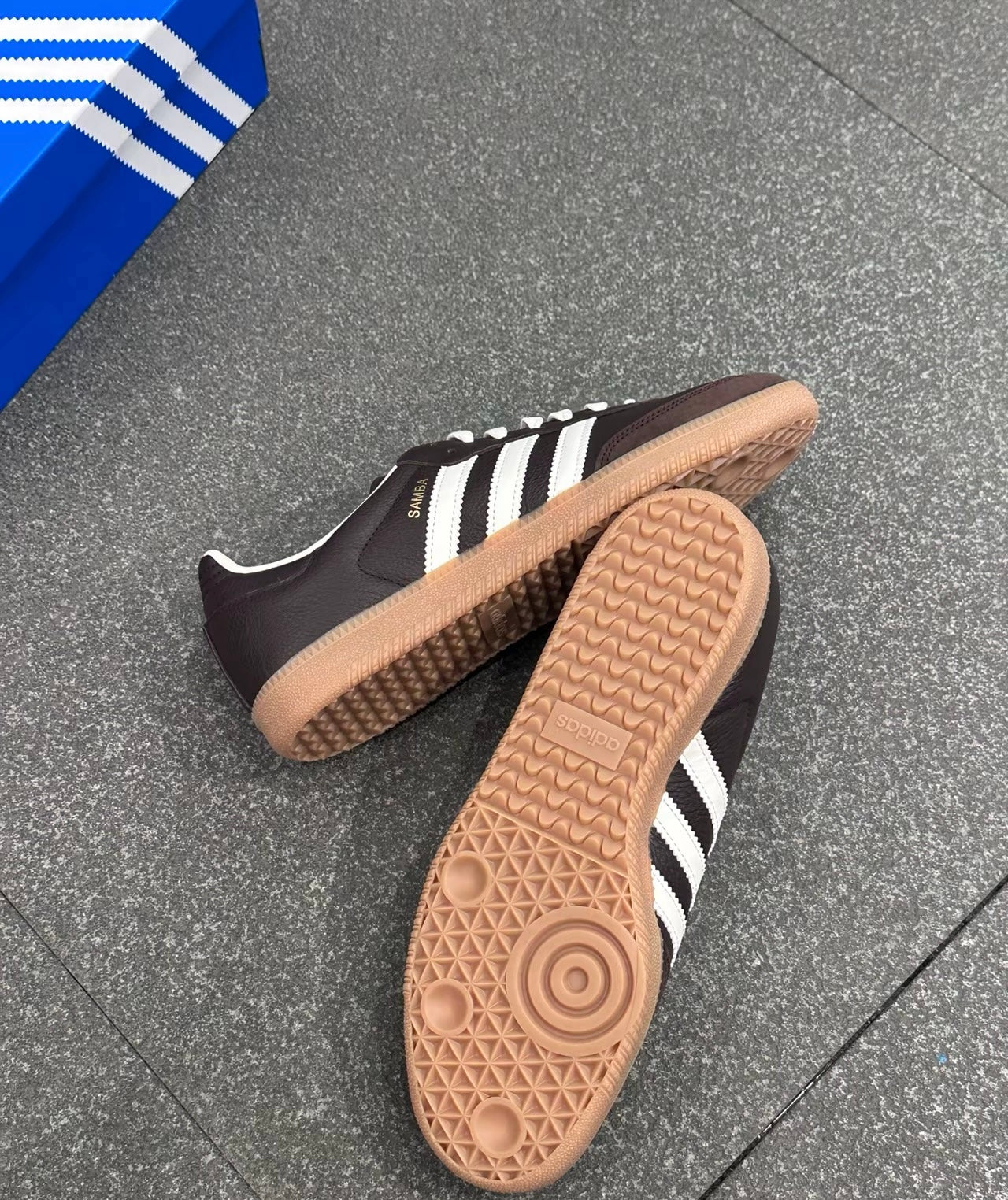 Adidas Originals Samba OG 深棕 (JR0891)