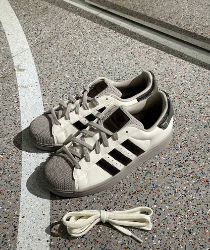 Adidas Originals Superstar 白棕 (JQ6250)