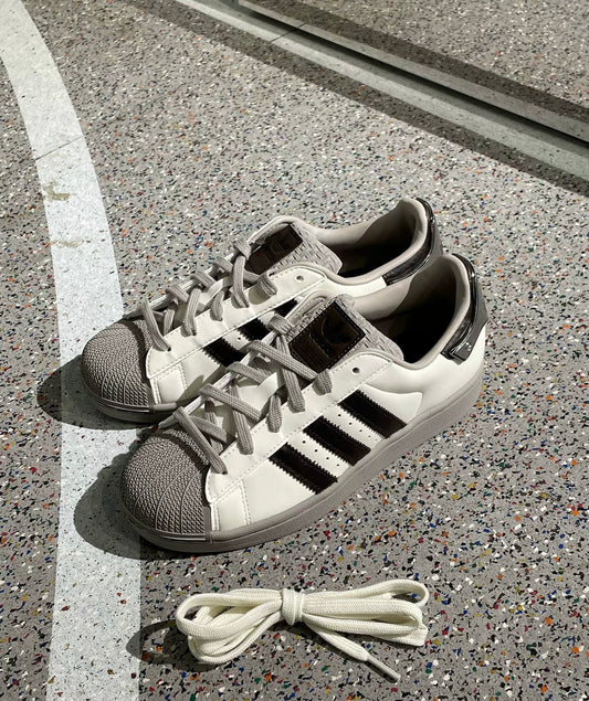 Adidas Originals Superstar 白棕 (JQ6250)