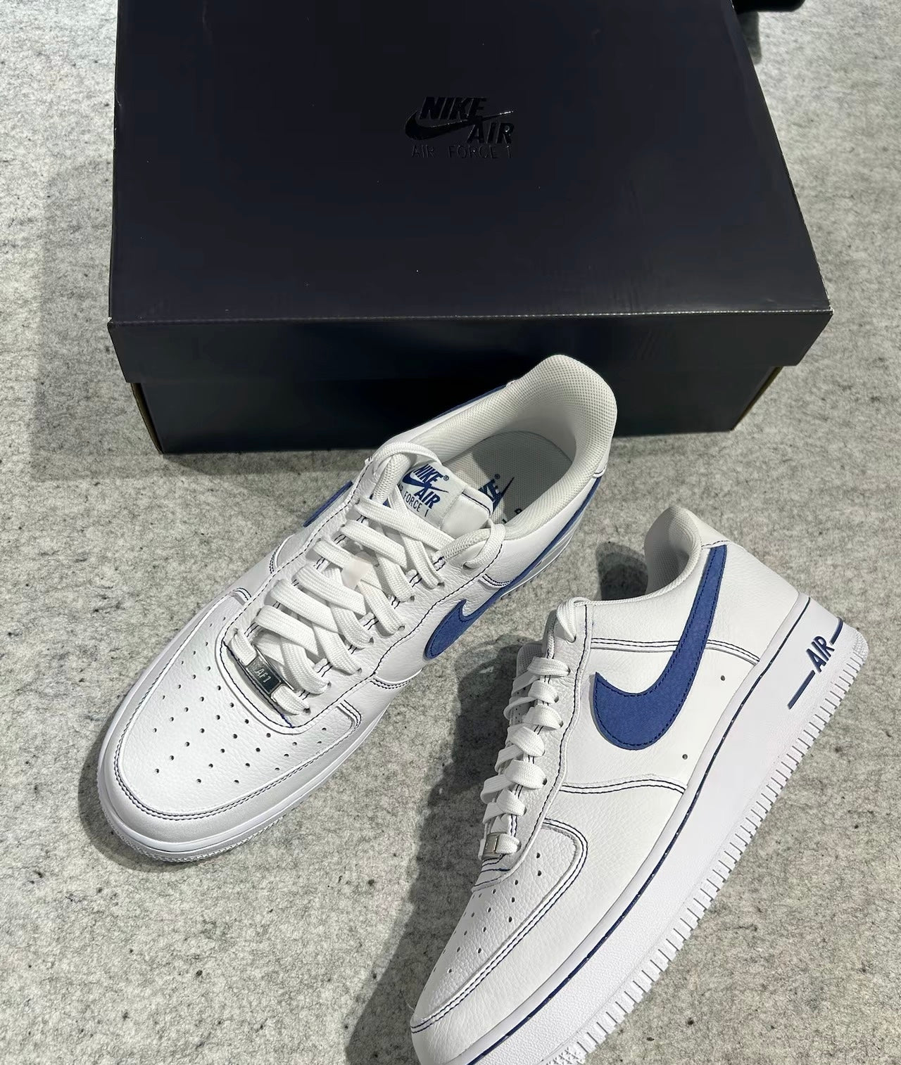 Nike Air Force 白藍 (HQ2037-100)