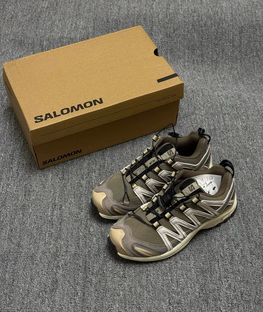Salomon Xa-Pro 3D Suede 灰褐 (L477920)